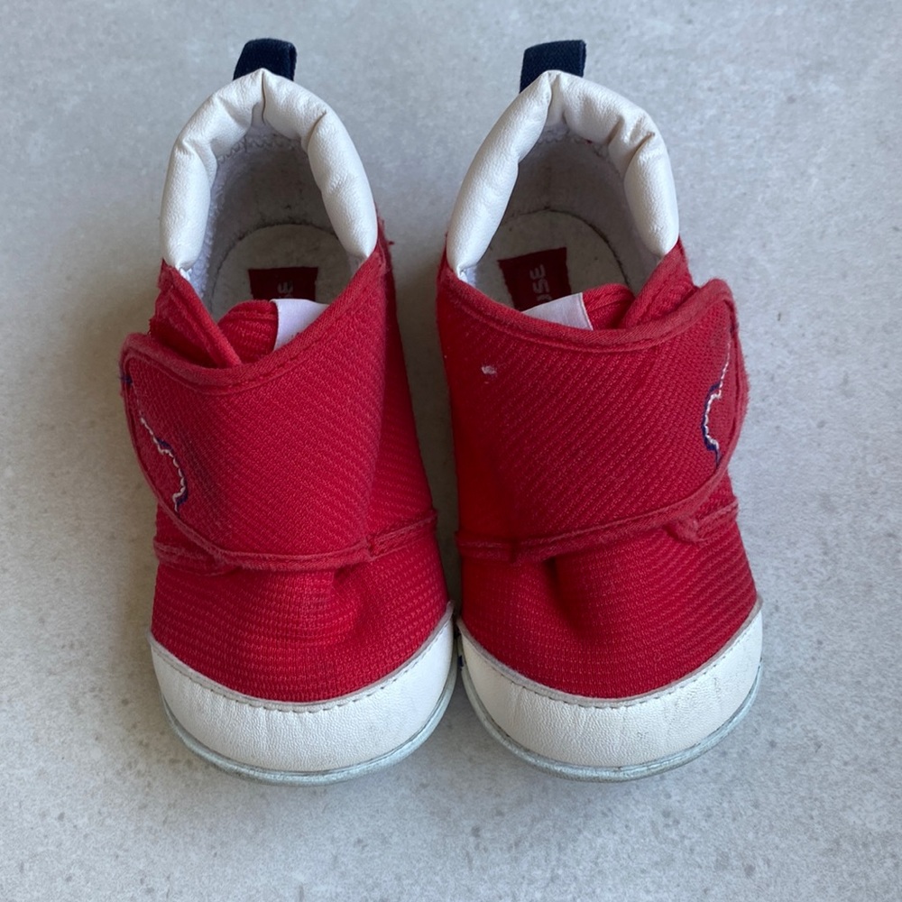 MikiHouse red baby First Shoe size 4, 12cm
